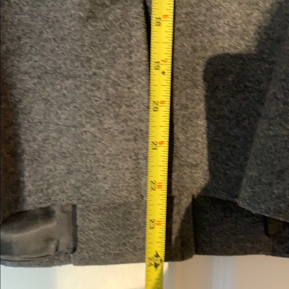 Grey wool coat - Picture 3 of 5